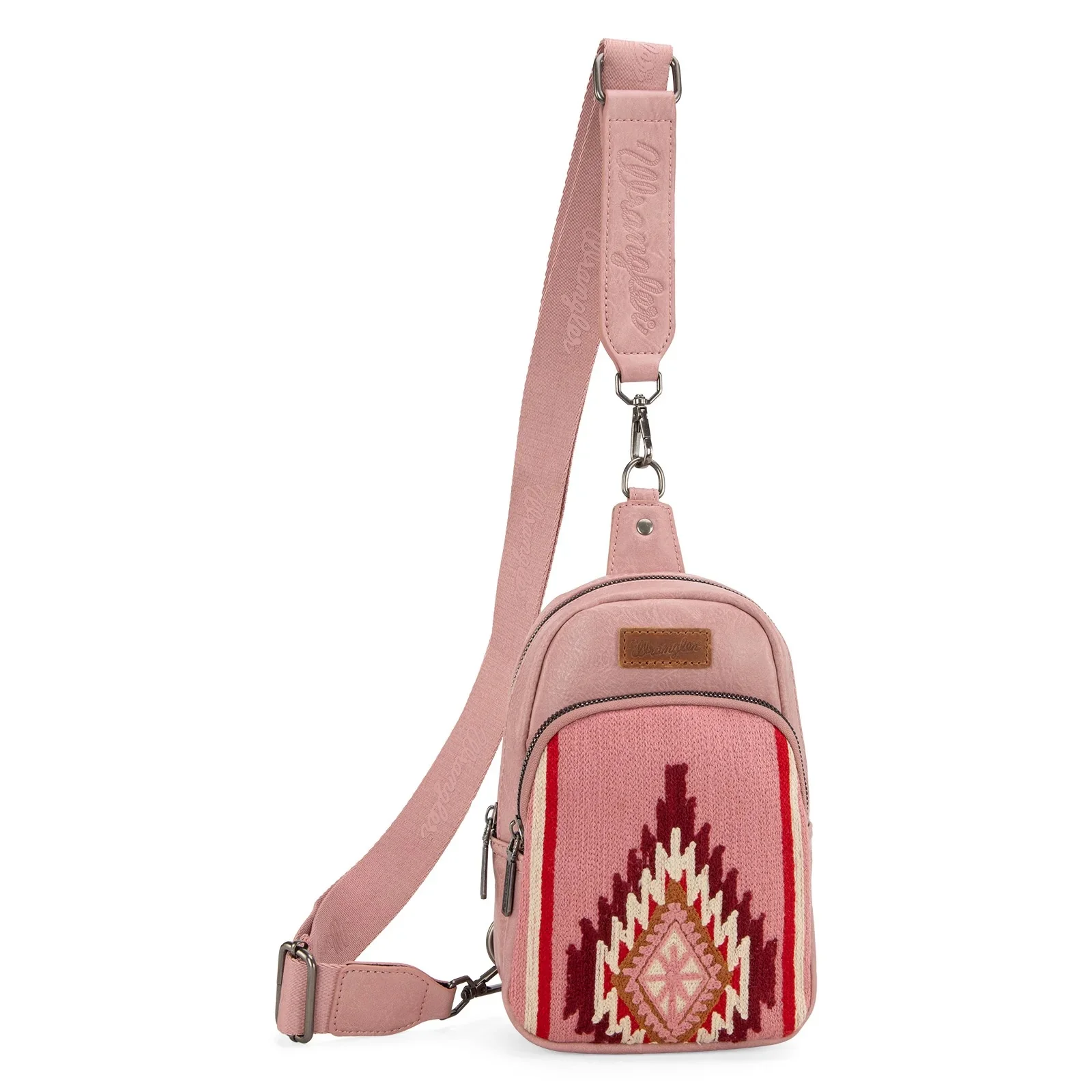 Wrangler Southwestern Knitted Sling Bag - Image 3