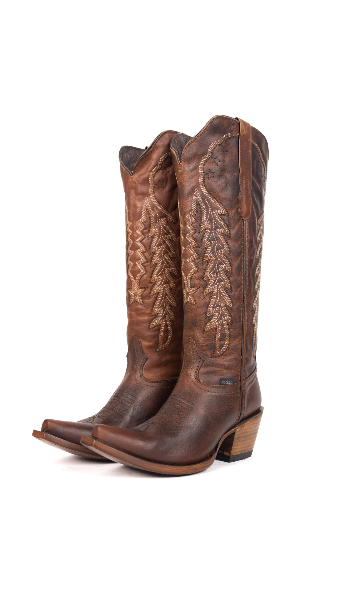 Zoey Tall Snip Toe Cowgirl Boot