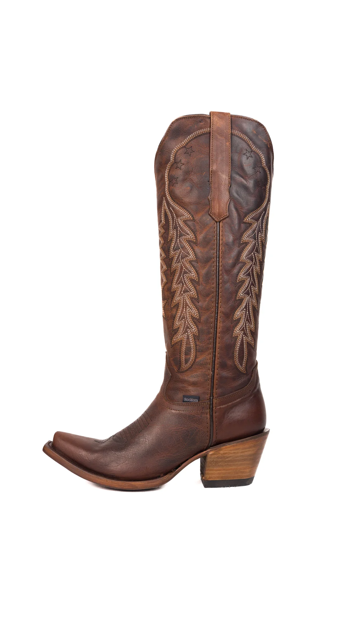 Zoey Tall Snip Toe Cowgirl Boot - Image 4